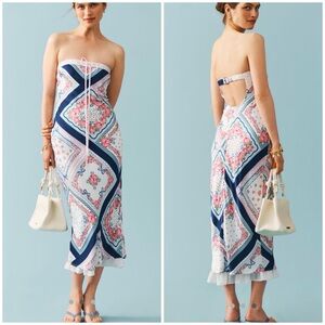 NWT Daisy Mae Strapless Midi Slip Dress